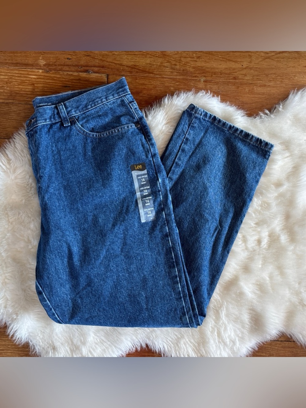 Lee Straight Leg Relaxed Fit Jeans